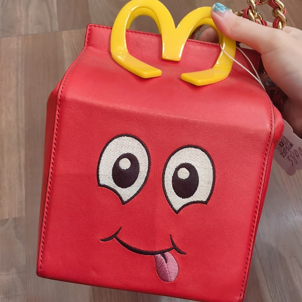 Moschino Couture Bag Happy Meal Bag Jeremy Scott Mcdonald’s Grail Authentic nice - Picture 8 of 11